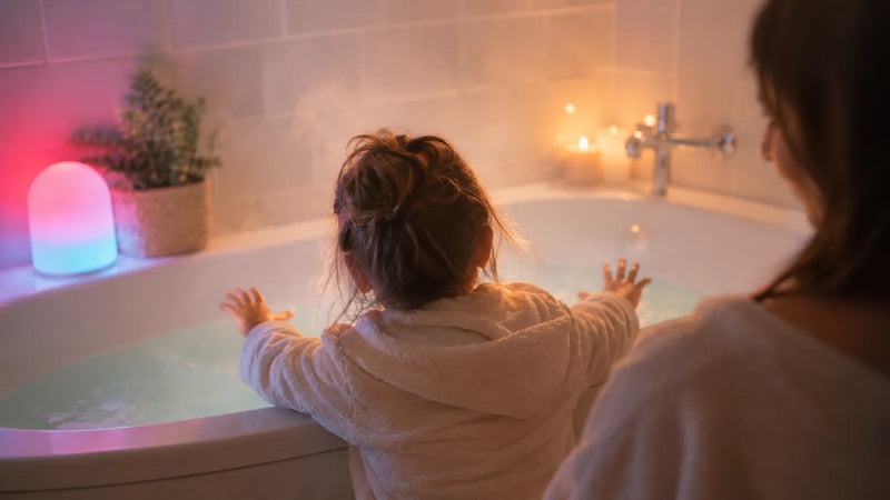 5 astuces pour transformer l'heure du bain en moment magique