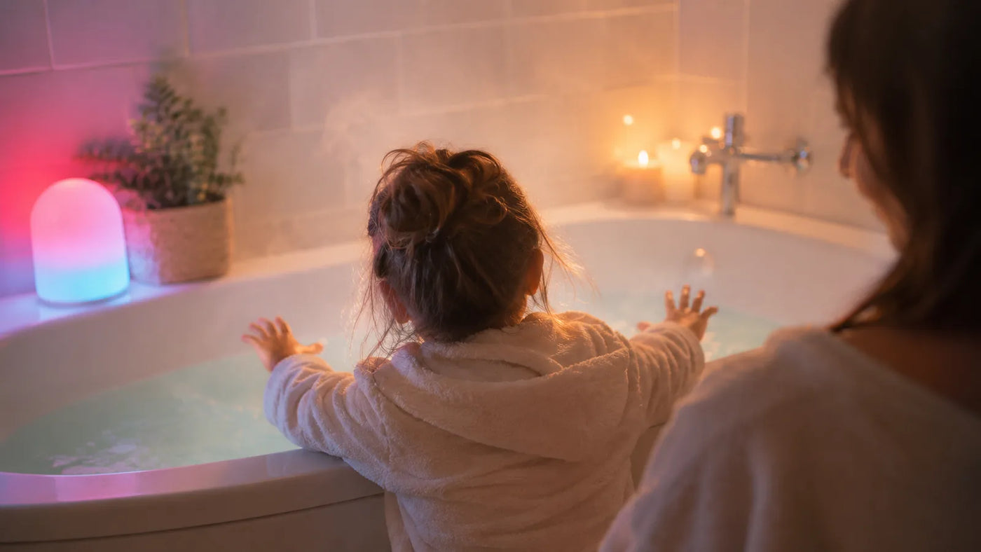 5 astuces pour transformer l'heure du bain en moment magique
