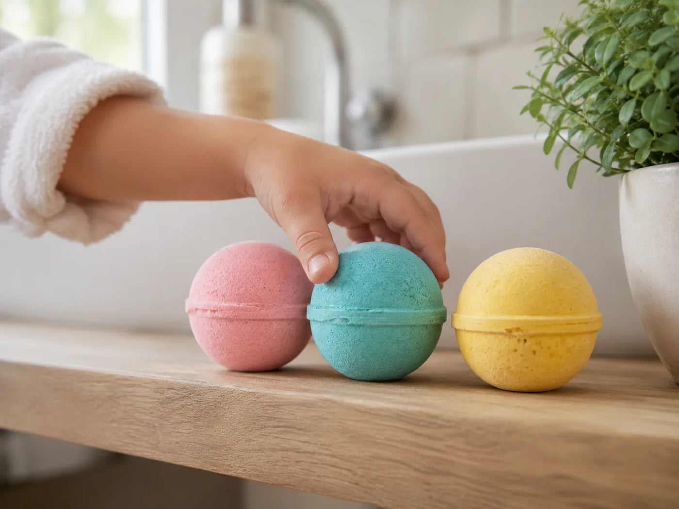 À partir de quel âge peut-on utiliser une bombe de bain ?